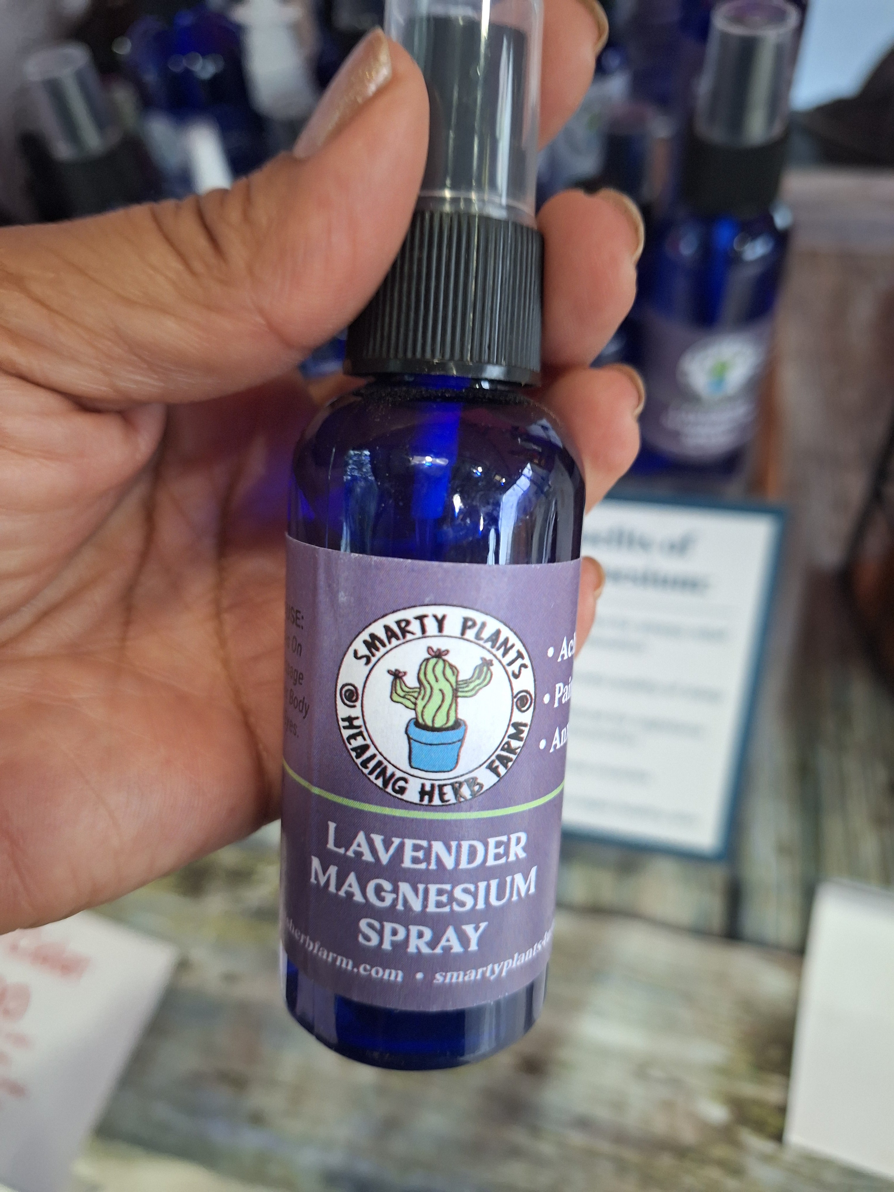 Lavender Magnesium 2 oz. Spray