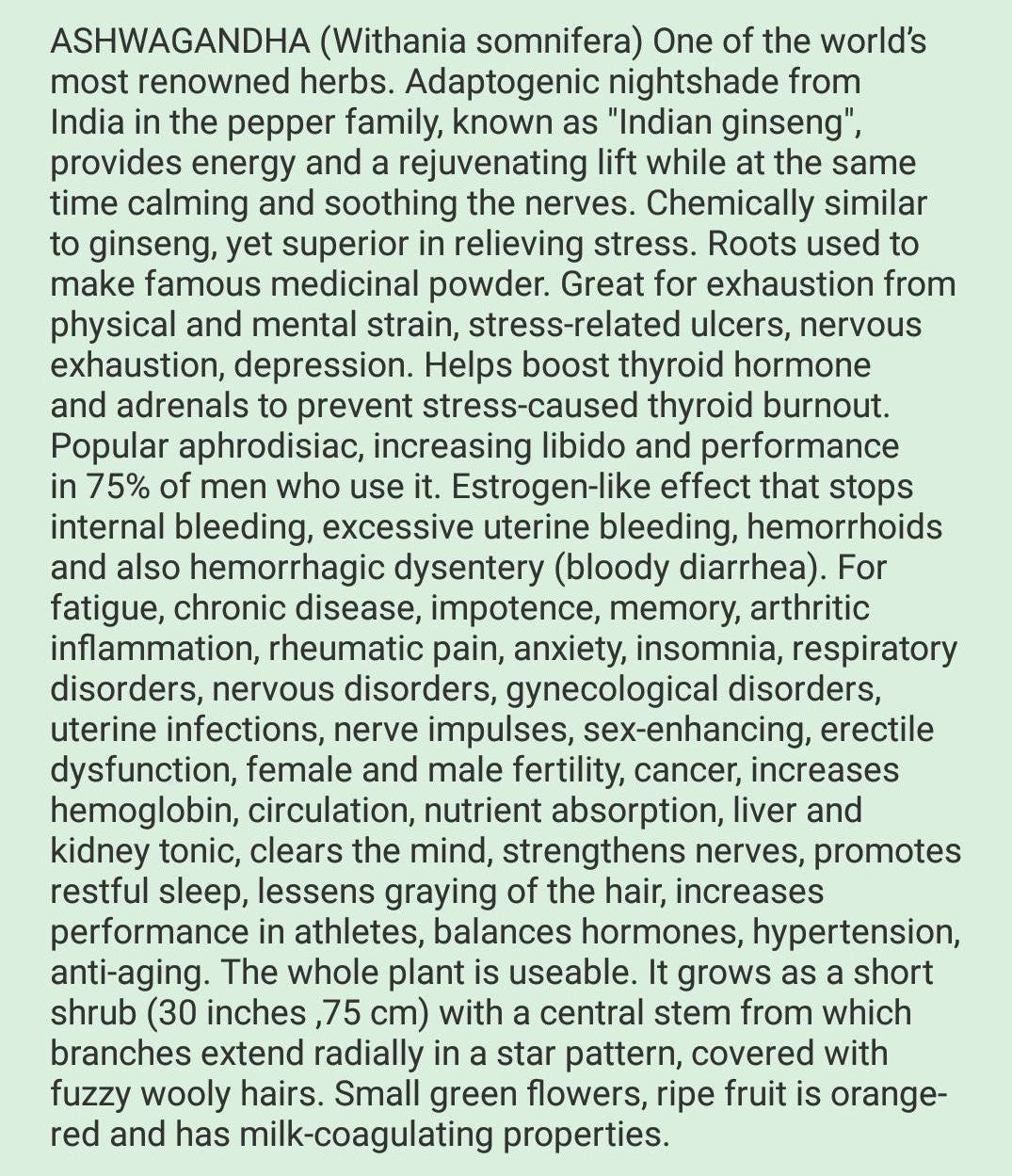 Ashwagandha tincture for today's busy life "  Alleviate Stress"