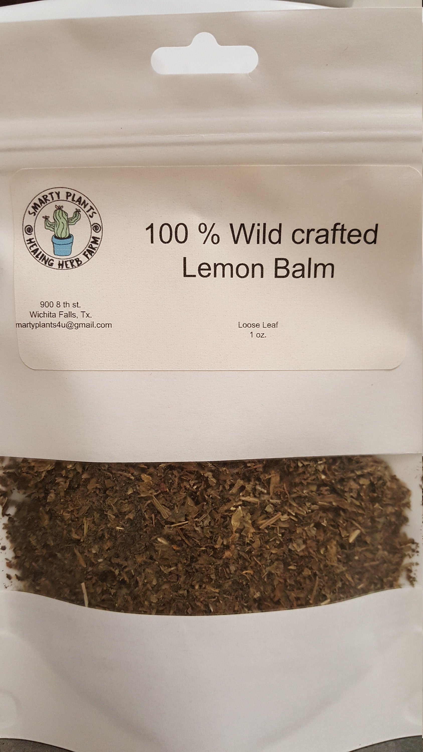 Organic Lemon Balm - 1 oz