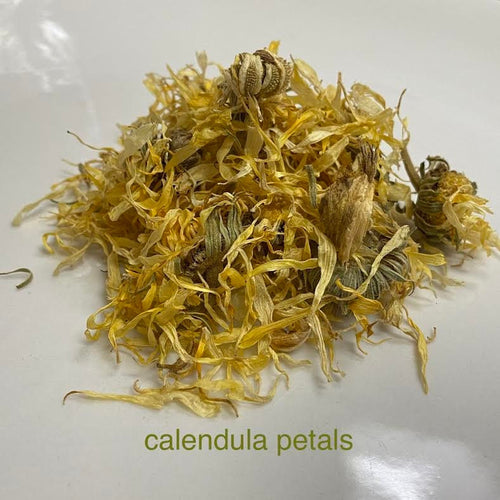 Calendula Flowers Loose Leaf Dried Organic 2 oz. bulk bag from Texas