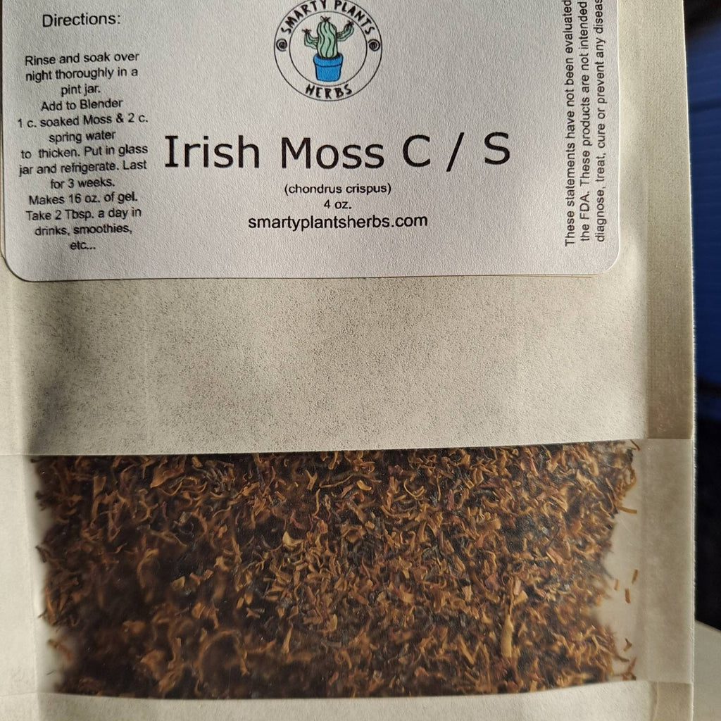 Irish Moss 4 oz. Bulk Herbs Cut and Sifted Irish Moss
